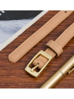 Online Damski pasek do spodni wąski Damskie Paski