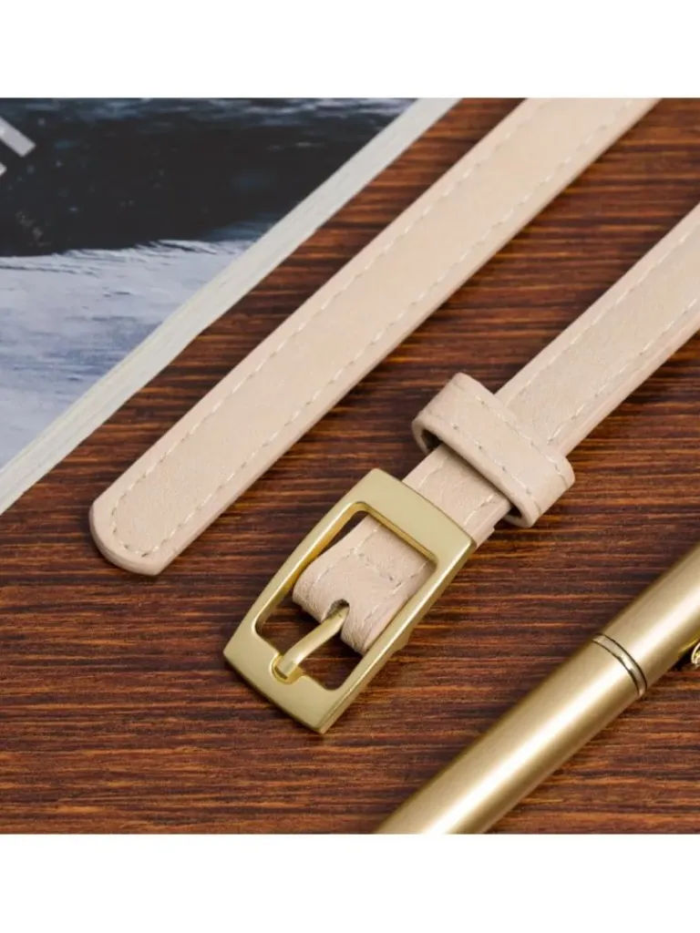 Discount Damski pasek do spodni wąski Damskie Paski