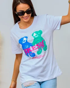 Best Damski t-shirt z nadrukiem Bluzki / Koszule / Koszulki