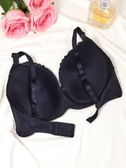 Best Damski usztywniany biustonosz z koronką Elegance Lace Codzienne