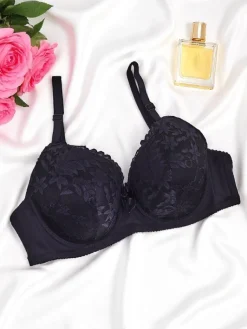 Best Damski usztywniany biustonosz z koronką Elegance Lace Codzienne