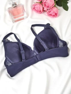 Sale Damski usztywniany biustonosz z koronką Bra Bella Codzienne