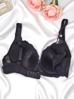 Discount Damski usztywniany biustonosz z koronką Delicate Grace Codzienne