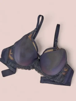 Outlet Damski usztywniany biustonosz z siateczką Codzienne