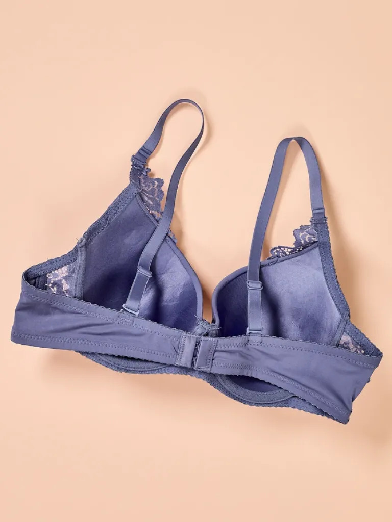 Best Damski usztywniany biustonosz z koronką Codzienne