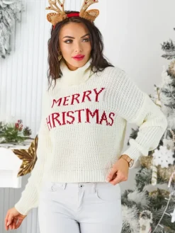 Clearance Damski świąteczny sweter Swetry