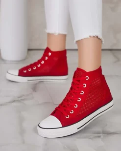 Best Damskie ażurowe trampki Nizzef Trampki