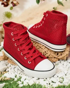 Best Damskie ażurowe trampki Nizzef Trampki