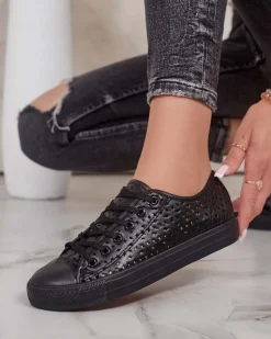 Outlet Damskie ażurowe trampki Navet Trampki