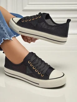 Best Damskie ażurowe trampki Rebbse Trampki