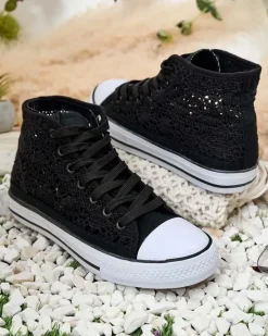 Online Damskie ażurowe trampki Nictz Trampki