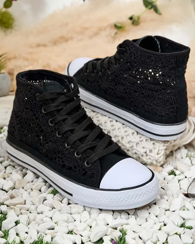 Online Damskie ażurowe trampki Nictz Trampki