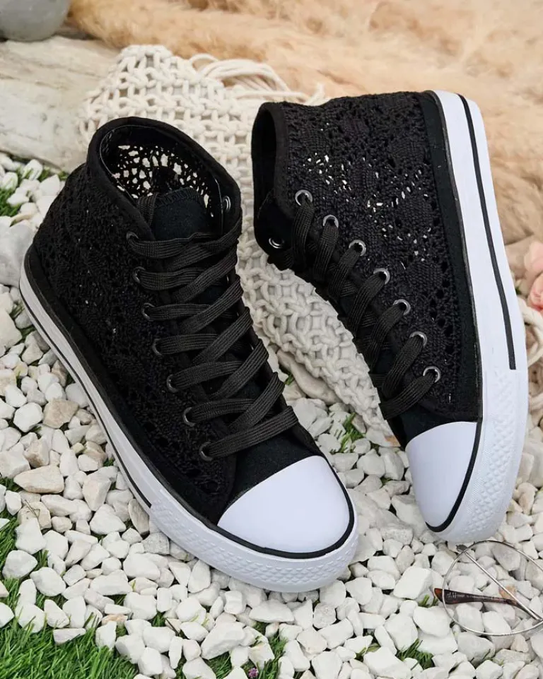 Online Damskie ażurowe trampki Nictz Trampki