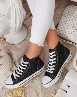 Outlet Damskie ażurowe trampki Nimm Trampki