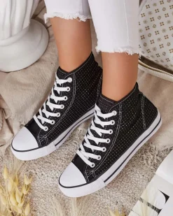 Outlet Damskie ażurowe trampki Nimm Trampki