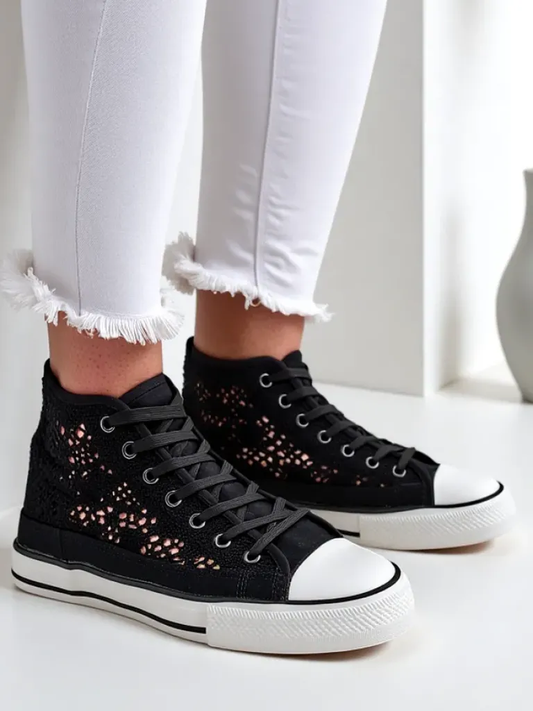 Online Damskie ażurowe trampki Limme Trampki