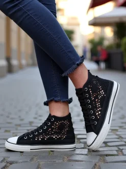 Online Damskie ażurowe trampki Limme Trampki