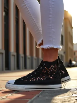 Online Damskie ażurowe trampki Limme Trampki