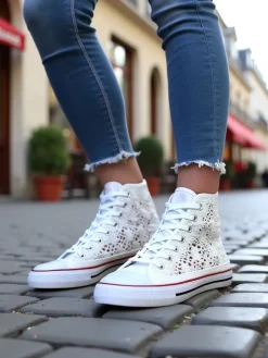 Best Damskie ażurowe trampki Limme Trampki