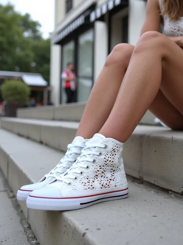 Best Damskie ażurowe trampki Limme Trampki