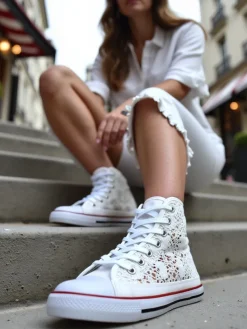 Best Damskie ażurowe trampki Limme Trampki