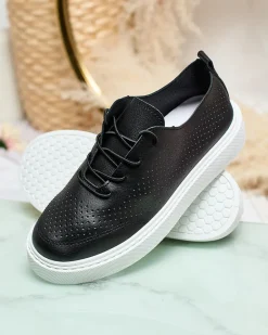 Outlet Damskie ażurowe tenisówki Flequis Damskie Sneakersy