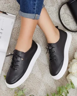 Outlet Damskie ażurowe tenisówki Flequis Damskie Sneakersy