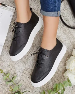 Outlet Damskie ażurowe tenisówki Flequis Damskie Sneakersy