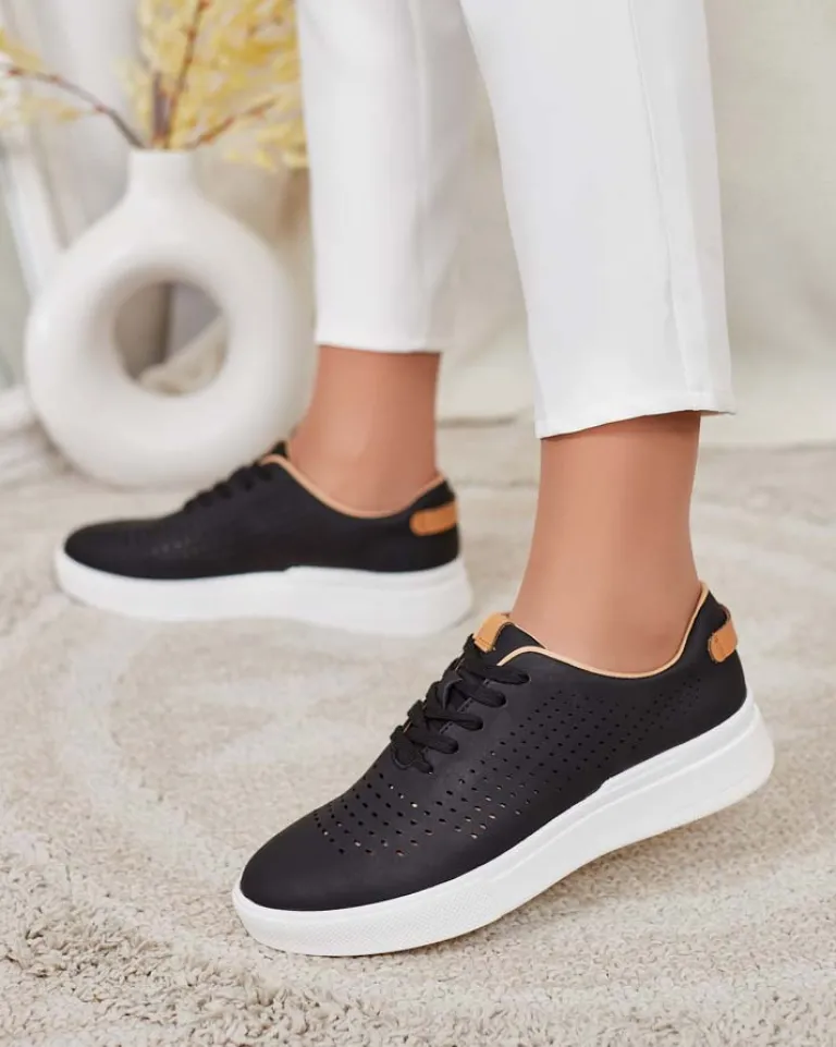 Online Damskie ażurowe buty sportowe Deromias Damskie Sneakersy