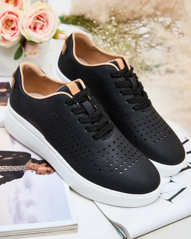 Online Damskie ażurowe buty sportowe Deromias Damskie Sneakersy