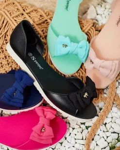 New Damskie baleriny z kokardką Xollca Buty Na Wielkie Wyjście|Baleriny Klasyczne