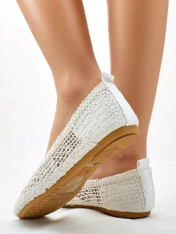Best Damskie baleriny ażurowe Annete Baleriny Klasyczne