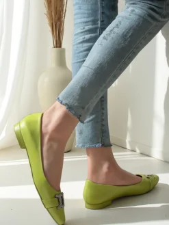 New Damskie baleriny z kokardką Frelie Buty Na Wielkie Wyjście|Baleriny Klasyczne