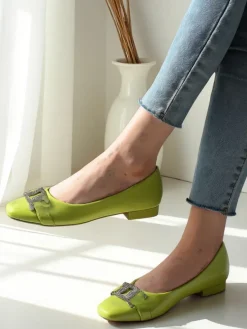 New Damskie baleriny z kokardką Frelie Buty Na Wielkie Wyjście|Baleriny Klasyczne