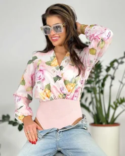 Best Damskie body z printem Body