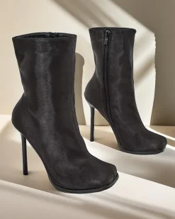 Hot Damskie botki Weriozno Szpilki|Botki Bez Ocieplenia