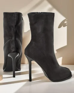 Hot Damskie botki Weriozno Szpilki|Botki Bez Ocieplenia