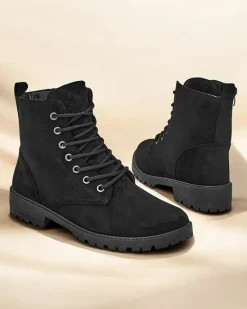 Damskie botki workery Erino Workery|Botki Z Delikatnym Ociepleniem