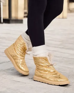 Discount Damskie botki a'la śniegowce Oferita Śniegowce|Botki Z Delikatnym Ociepleniem