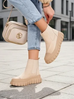 Outlet Damskie botki Mietoo Nowość