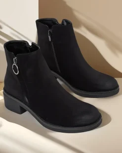 Best Damskie botki Milo Botki Z Delikatnym Ociepleniem|Botki Na Słupku