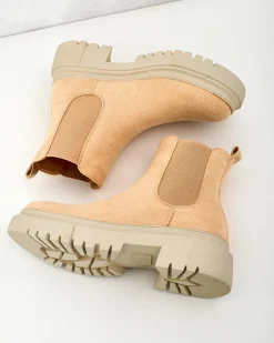 Damskie botki Rivistas Botki Z Delikatnym Ociepleniem|Botki Na Płaskim Obcasie