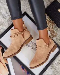 Outlet Damskie botki Rizor Botki Bez Ocieplenia