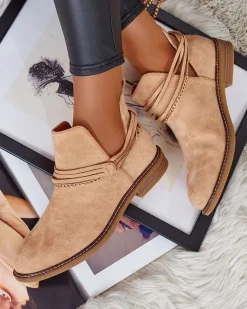 Outlet Damskie botki Rizor Botki Bez Ocieplenia