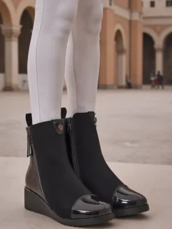 Sale Damskie botki workery Volio Botki Z Delikatnym Ociepleniem|Botki Na Płaskim Obcasie