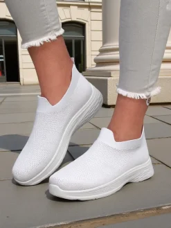 Online Damskie buty sportowe wsuwane Milelles Damskie Bieganie, Ćwiczenia I Trening