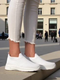 Online Damskie buty sportowe wsuwane Milelles Damskie Bieganie, Ćwiczenia I Trening