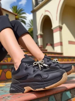 New Damskie buty sportowe Teterre Damskie Sneakersy