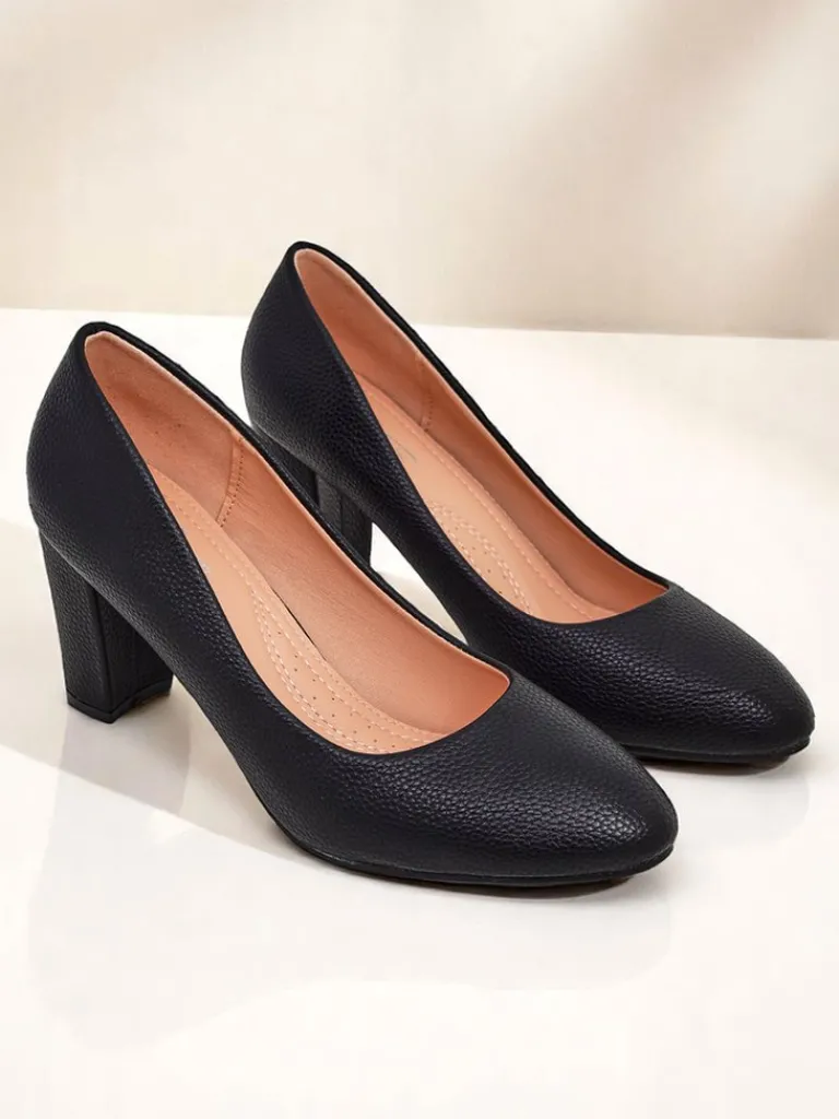 Hot Damskie czółenka eko skórzane Sofia Lux Klasyczne