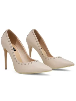 Damskie czółenka na szpilce z dżetami Koscalle Szpilki|Klasyczne
